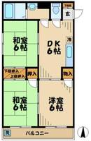 サンハイツ多摩の間取り
