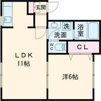 レラ美原の間取り