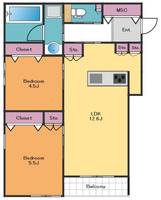 物件の間取り画像