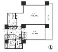 リバーポイントタワーの間取り