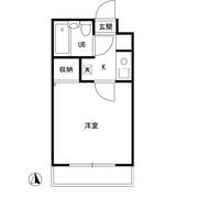 ジュネパレス松戸第524号の間取り