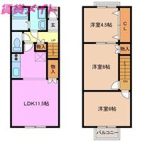 物件の間取り画像