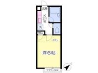 宮城県仙台市青葉区中山2(アパート)の賃貸物件の間取り