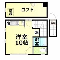 埼玉県熊谷市筑波1(アパート)の賃貸物件の間取り