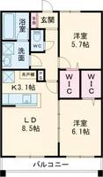物件の間取り画像