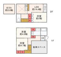 東京都豊島区上池袋1(一戸建)の賃貸物件の間取り