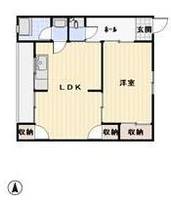 物件の間取り画像