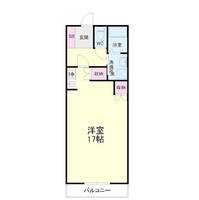 静岡県浜松市中央区上浅田2(マンション)の賃貸物件の間取り