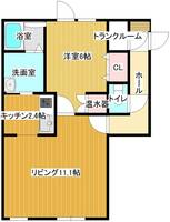 物件の間取り画像