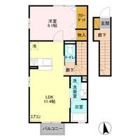 物件の間取り画像