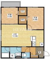 物件の間取り画像