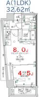 東京都墨田区押上3(マンション)の賃貸物件の間取り