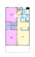 フルーエント芝山の間取り
