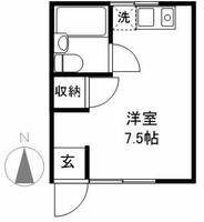 東京都杉並区高円寺南3(アパート)の賃貸物件の間取り