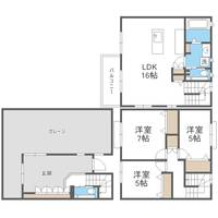 福岡県福岡市早良区室見5(マンション)の賃貸物件の間取り