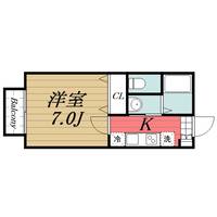 千葉県印西市大森(アパート)の賃貸物件の間取り