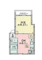 神奈川県藤沢市藤沢(アパート)の賃貸物件の間取り