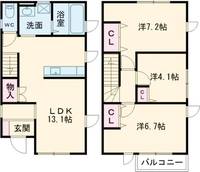 物件の間取り画像