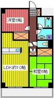 フクロク・ハイマンション3号館の間取り