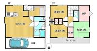 東京都葛飾区水元2(一戸建)の賃貸物件の間取り