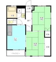 ハイツ小川の間取り