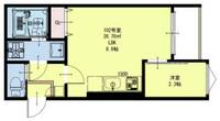 宮城県仙台市宮城野区福住町(アパート)の賃貸物件の間取り