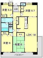 物件の間取り画像