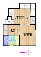 東京都足立区千住2(マンション)の賃貸物件の間取り