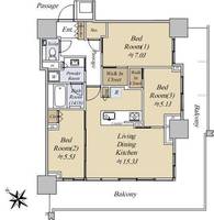 物件の間取り画像