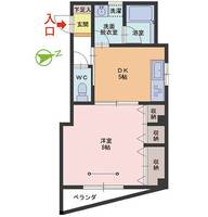 物件の間取り画像