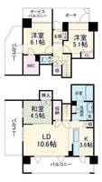物件の間取り画像