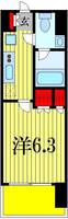 千葉県船橋市印内町(マンション)の賃貸物件の間取り