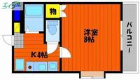 カレン下中野の間取り