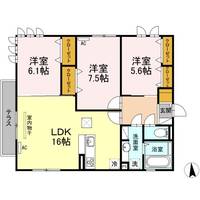 物件の間取り画像