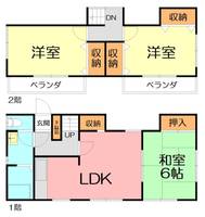 物件の間取り画像