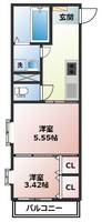 物件の間取り画像