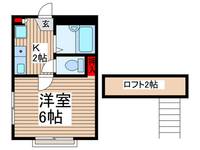 レオパレスK・I・Tの間取り