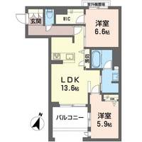 物件の間取り画像