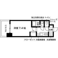 愛知県名古屋市昭和区山手通5(マンション)の賃貸物件の間取り