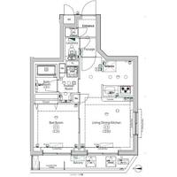 BPRレジデンス東糀谷の間取り