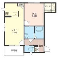 埼玉県さいたま市岩槻区西町3(アパート)の賃貸物件の間取り