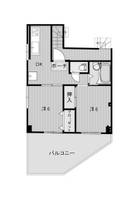 神奈川県川崎市川崎区渡田向町(マンション)の賃貸物件の間取り