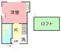 エクレールKー6の間取り