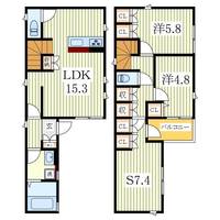 物件の間取り画像