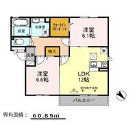 ヴィラージュの間取り