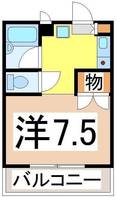 Prendre西沢田の間取り