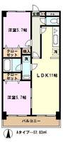 物件の間取り画像