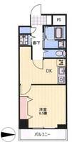 東京都中央区新川2(マンション)の賃貸物件の間取り