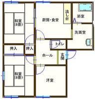 ラフォーレ八幡2の間取り