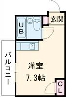 グランデ喜多見の間取り